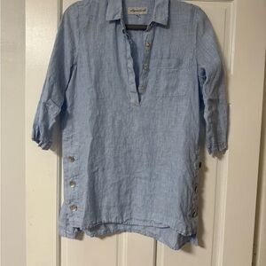 J Jill Love linen tunic top!!